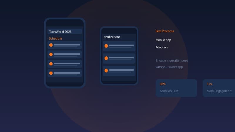 How to Increase Event Mobile App Adoption & Improve Attendee Engagement