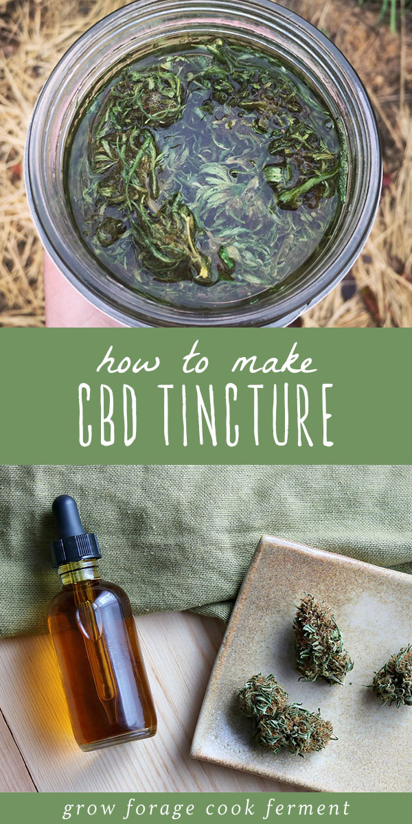 How to Make Cannabis CBD Tincture